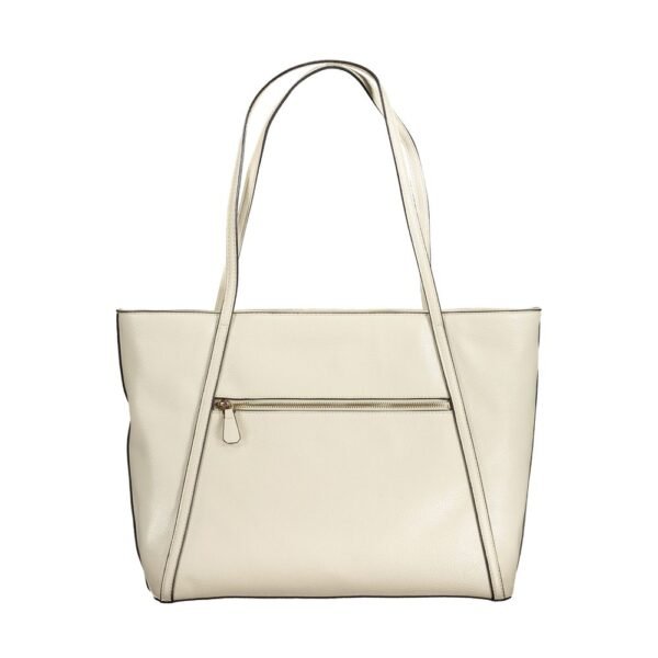 7680446.jpeg Beige Polyethylene Handbag