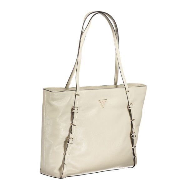 7680448.jpeg Beige Polyethylene Handbag
