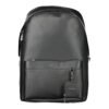 Black Polyester Backpack