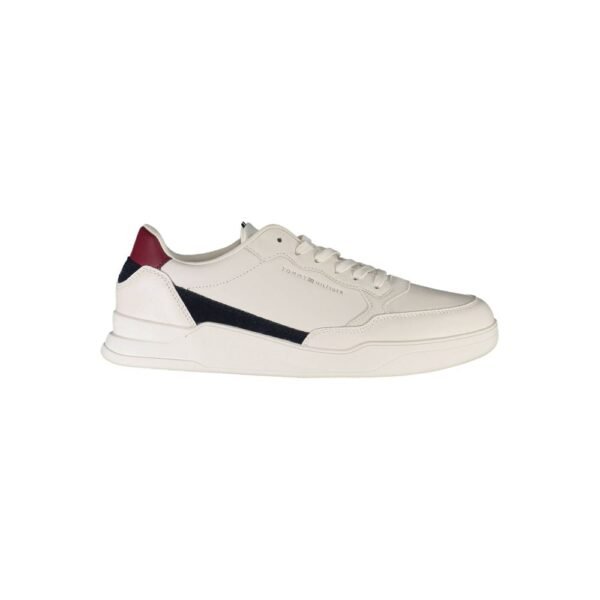7682524.jpeg White Polyester Sneaker