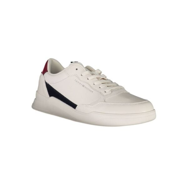 7682525.jpeg White Polyester Sneaker