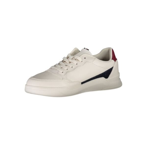 7682526.jpeg White Polyester Sneaker
