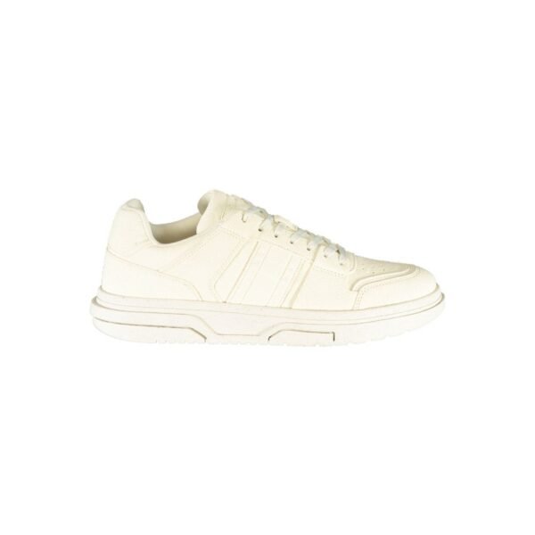 7683809.jpeg White Polyester Sneaker