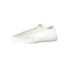 White Polyester Sneaker