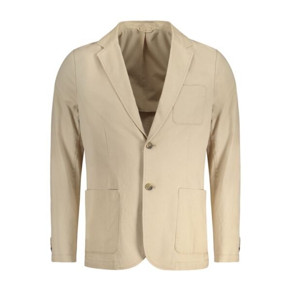 7684547.jpeg Beige Cotton Jacket