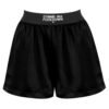 Black Polyester Short
