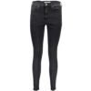 Black Cotton Jeans & Pant