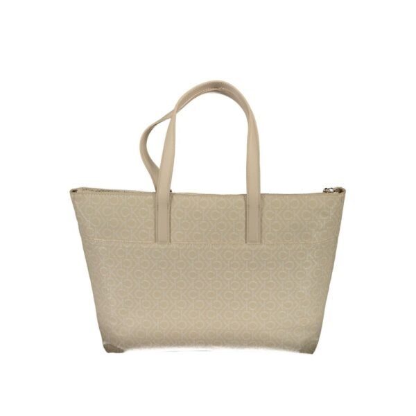 7805337.jpeg Beige Polyethylene Handbag