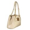 Beige Polyethylene Handbag