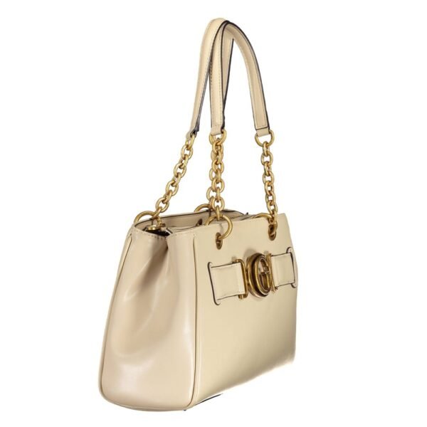 7807443.jpeg Beige Polyethylene Handbag