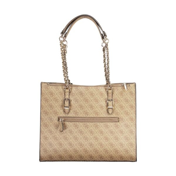 7807495.jpeg Beige Polyethylene Handbag