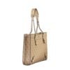 Beige Polyethylene Handbag
