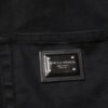 Black Cotton High Waist Skinny Denim Jeans