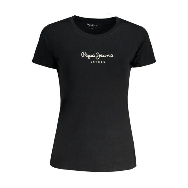 8187188.jpeg Black Cotton Tops & T-Shirt