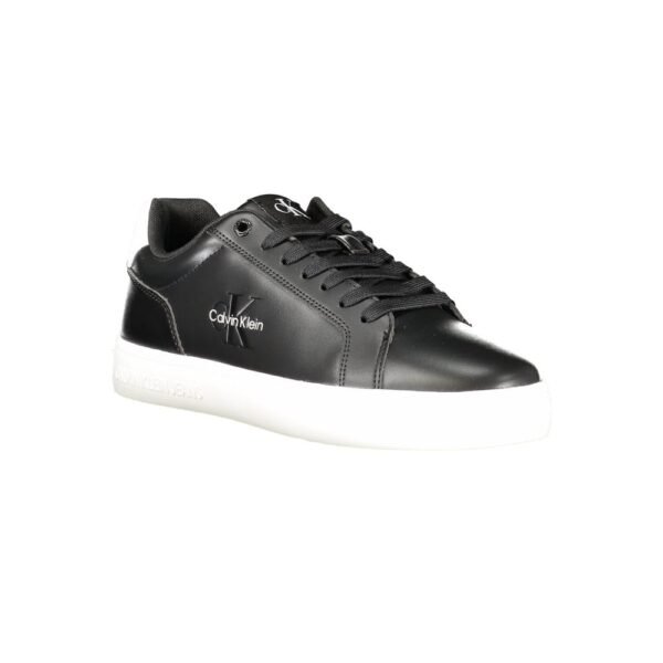 8254416.jpeg Black Leather Men Sneaker