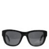 Black Leather Frame DG4177 Tinted Lens Sunglasses