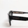 Black Leather Frame DG4177 Tinted Lens Sunglasses