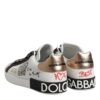 White Portofino Crown Men Sneakers Shoes