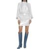 Abelia Laminated Mini Dress