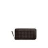 Intrecciato Zip Around Wallet
