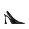'Dune' Leather Slingback Pumps