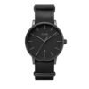 Black Leather Watch
