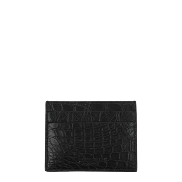 8334392.jpeg Black Crocodile Cardholder