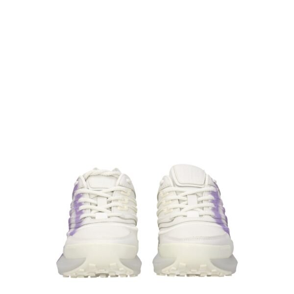 Beige Leather Sneakers