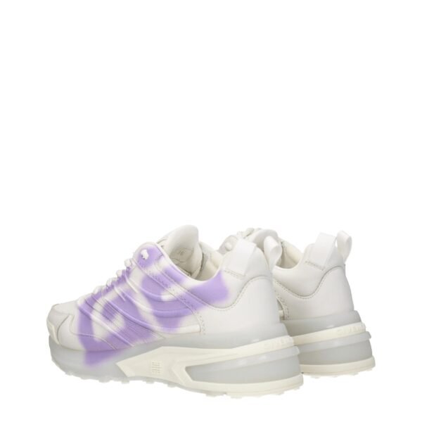 Beige Leather Sneakers