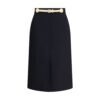 Belted midi Skirt