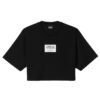 Black Cotton Tops & T-Shirt