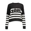 Black Cotton Sweater
