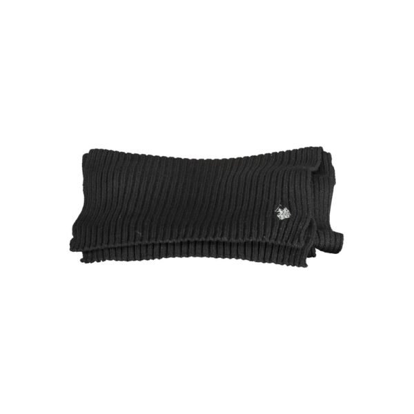 8431871.jpeg Black Wool Scarf
