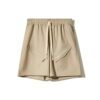 Beige Cotton Short