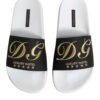 White Black Leather Sandals Beachwear Shoes