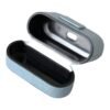 4574262.jpg Light Blue Leather Metal Logo Plaque Airpods Case
