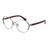 Silver Women Optical Frames