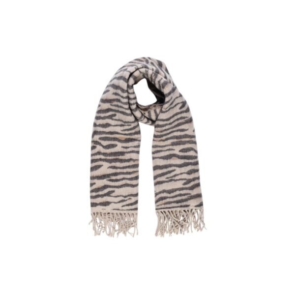 Beige Marabou Scarf