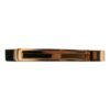 Gold Tone Brass Logo Branded Tie Clip Bar
