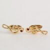 8732853-1.jpeg Gold Musical Note Metal Brass Pin Men Accessory Cufflinks