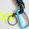 8746719.jpeg Multicolor Polyester Tape String DG Logo Keychain Keyring