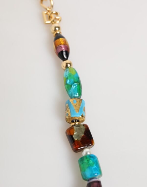 9020712.jpeg Multicolor Murano Glass Beads Brass Women Jewelry Necklace