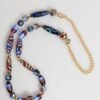 9025557.jpeg Multicolor Murano Glass Beads Gold Brass Chain Jewelry Necklace