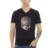 4106432.webp Black Cotton Men T-Shirt