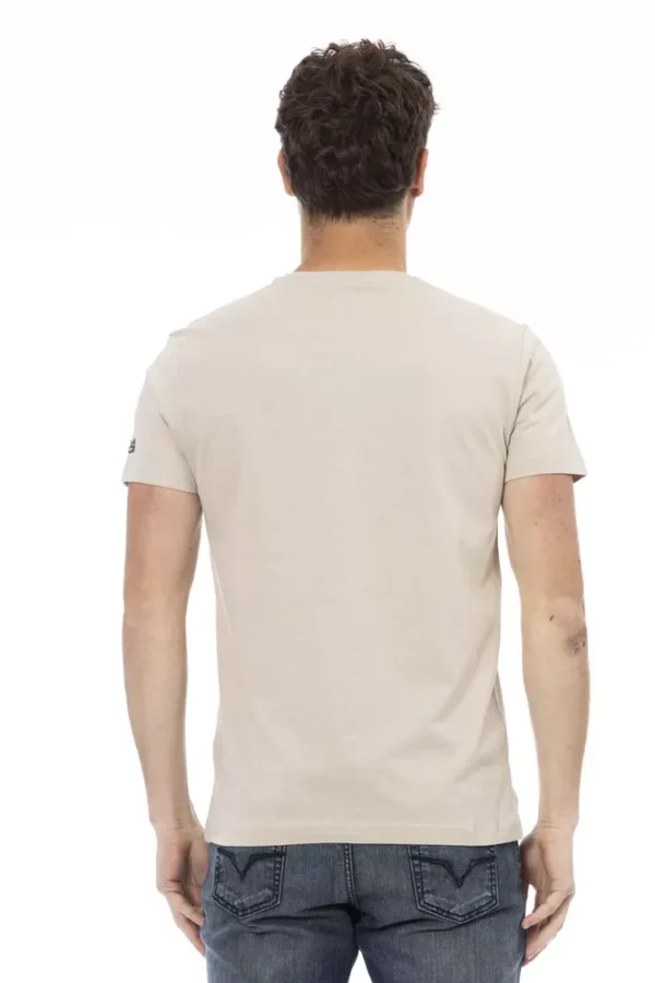 4117717.webp Beige Cotton Men T-Shirt