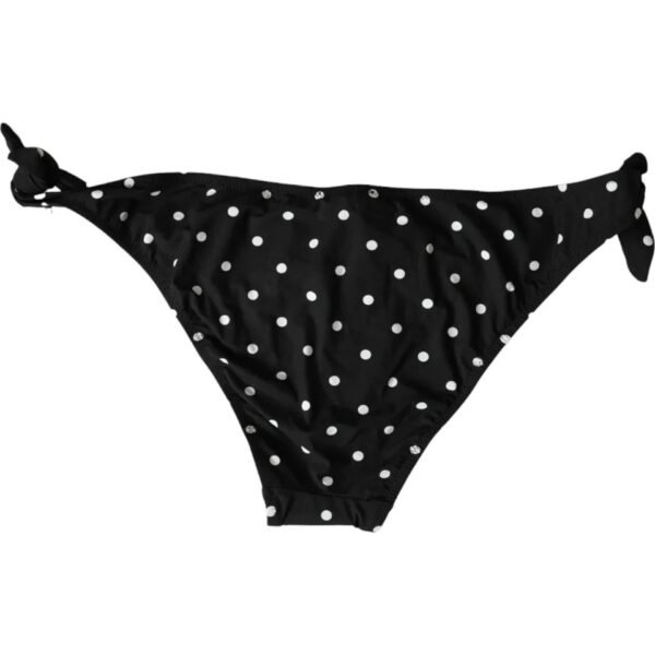 4635176.jpeg Black Polka Dot Swimwear Beachwear Bottom Bikini