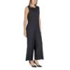 Black Polyester Jumpsuit