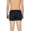 Black Polyester Swim Short