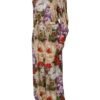 6729869.jpeg Multicolor Floral Wide Leg Jumpsuit Dress