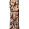 6729871.jpeg Multicolor Floral Wide Leg Jumpsuit Dress